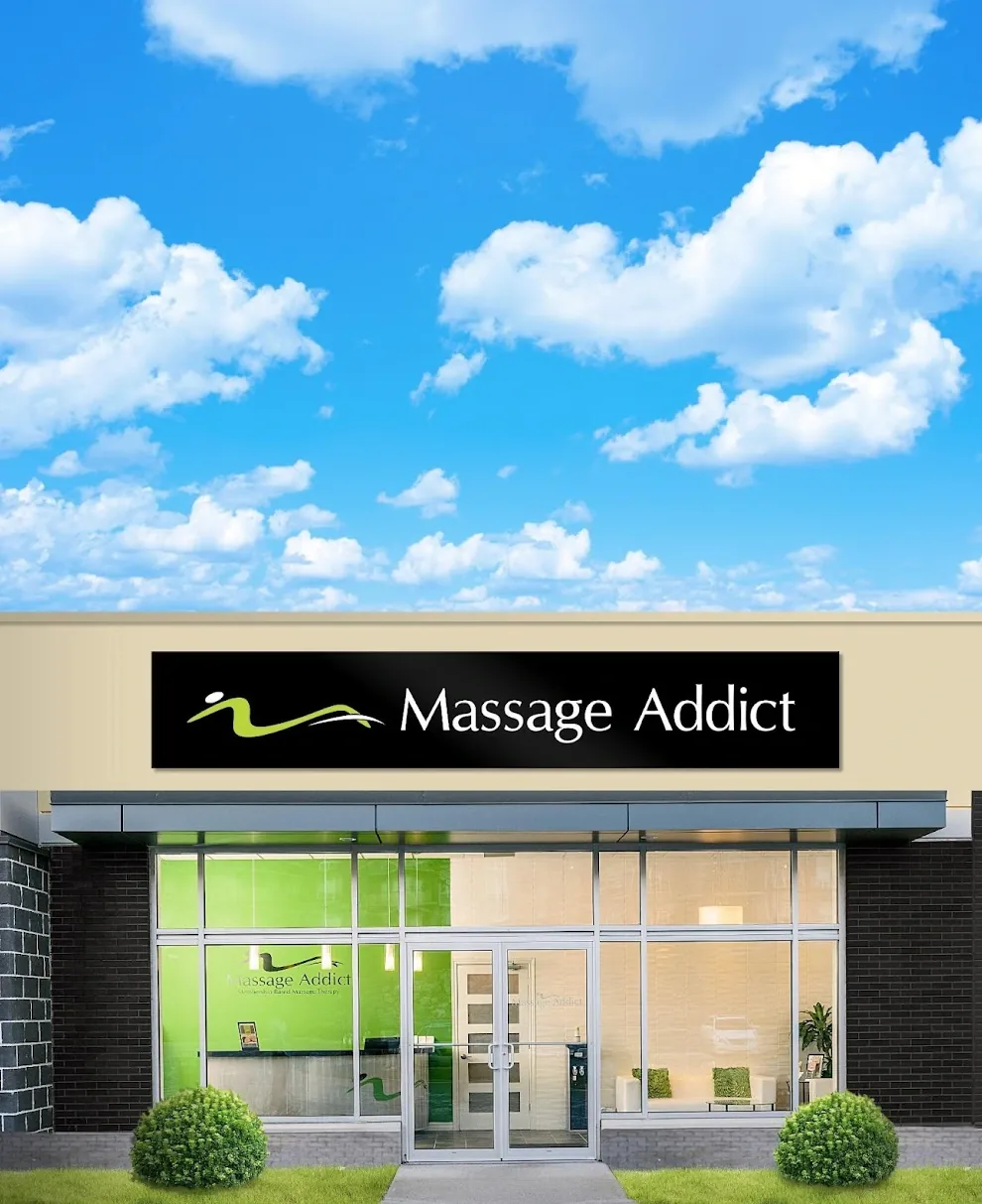 The Massage Addict storefront