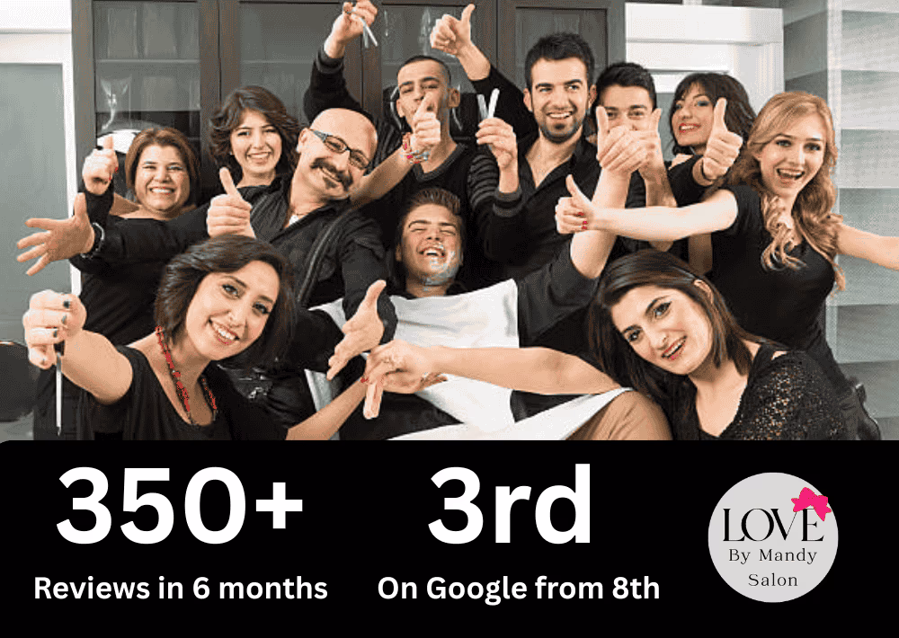 salon gets google reviews